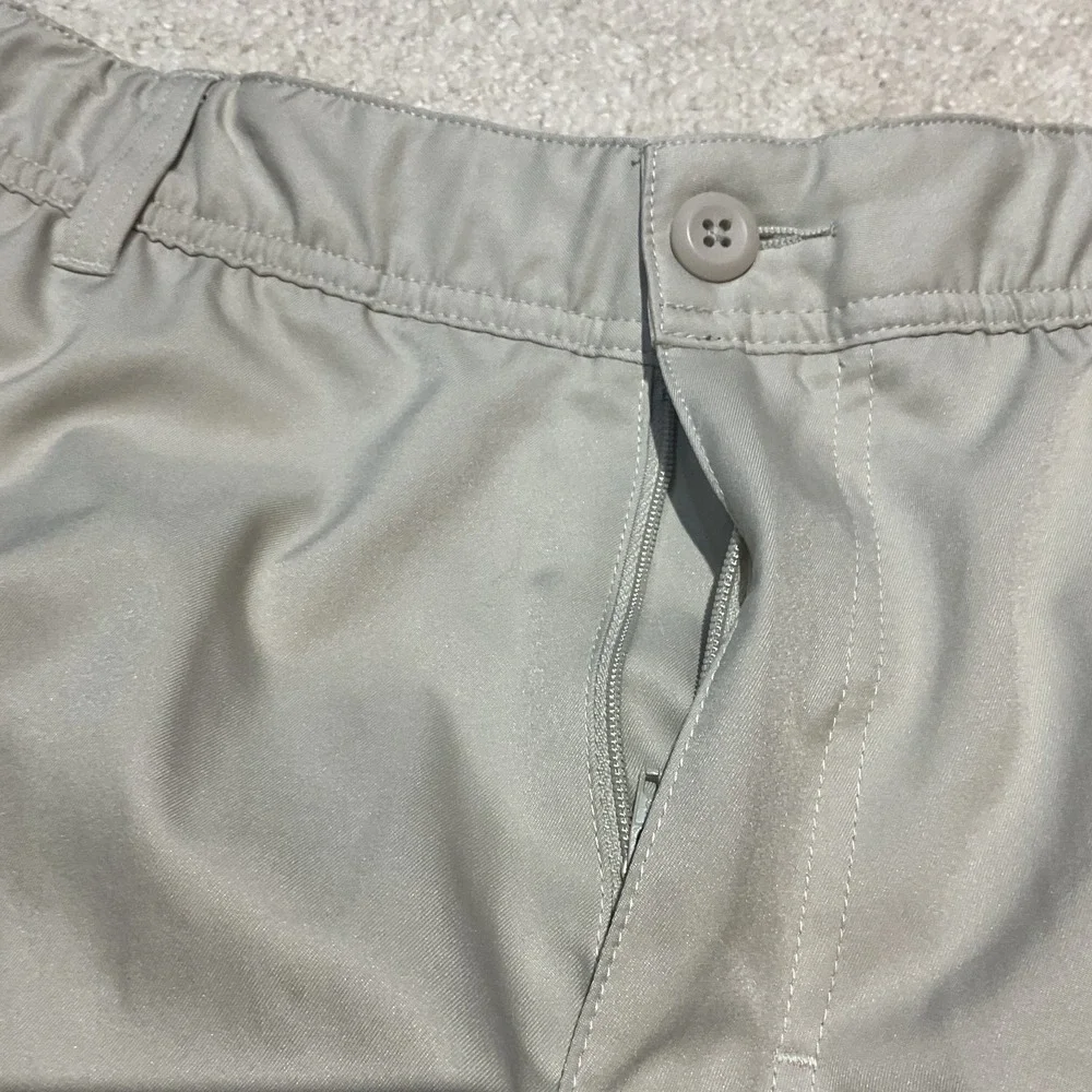 Columbia Regular Fit Shorts Men's 34x44 Khaki Tan Performance Outdoor Hiking Fis